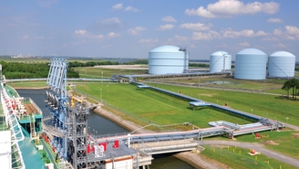 Anlage für eichpflichtige LNG-Grundlastübertragungen