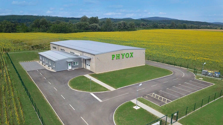 Hauptsitz von Phyox d.d. in Novskas, Kroatien
