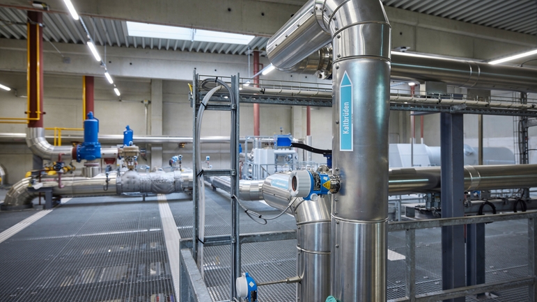 Neues Kesselhaus und Energiezentrale bei DMK in Zeven