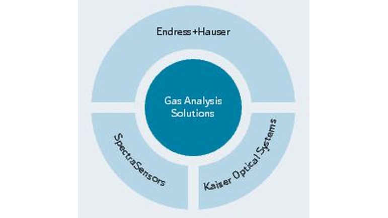 Gas analysis solutions Combined competencies for gas analysis with Endress+Hauser, SpectraSensors, Kaiser Optical Systems