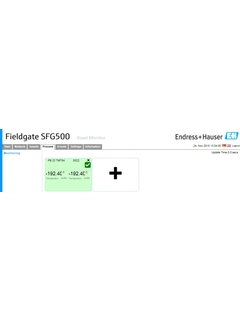 Fieldgate SFG500 „Process Monitor“ Advanced mode: Monitoring cyclic and acyclic process values