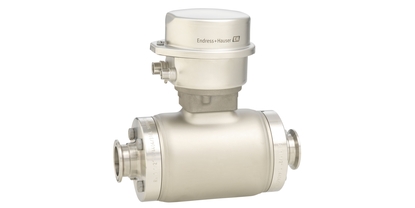 Electromagnetic flowmeter Proline Promag H 500 for the food & beverages and life sciences industries