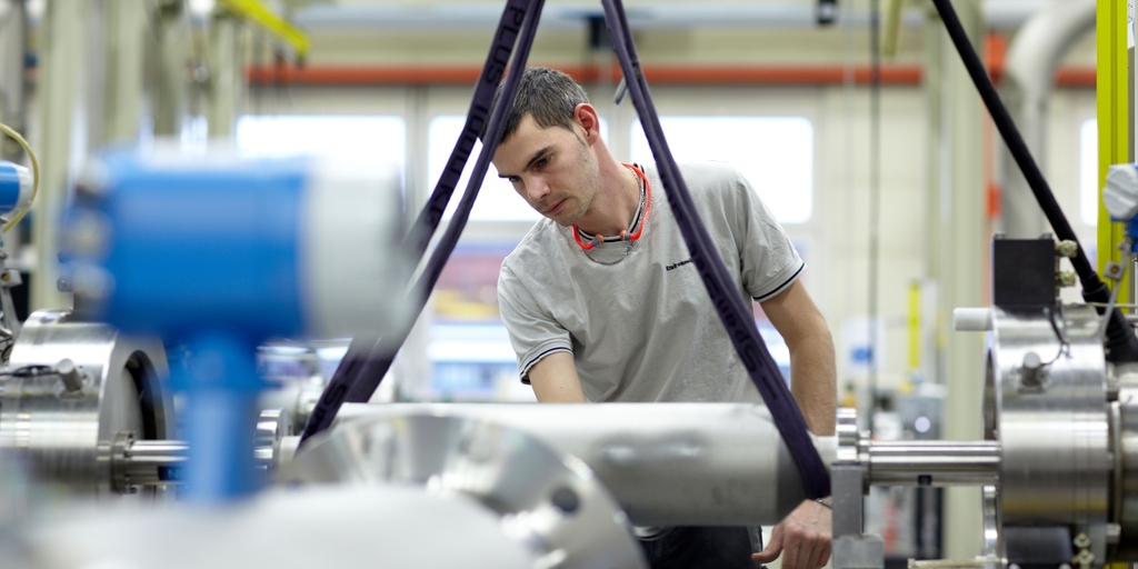 Produktionsanlage von Endress+Hauser in Reinach