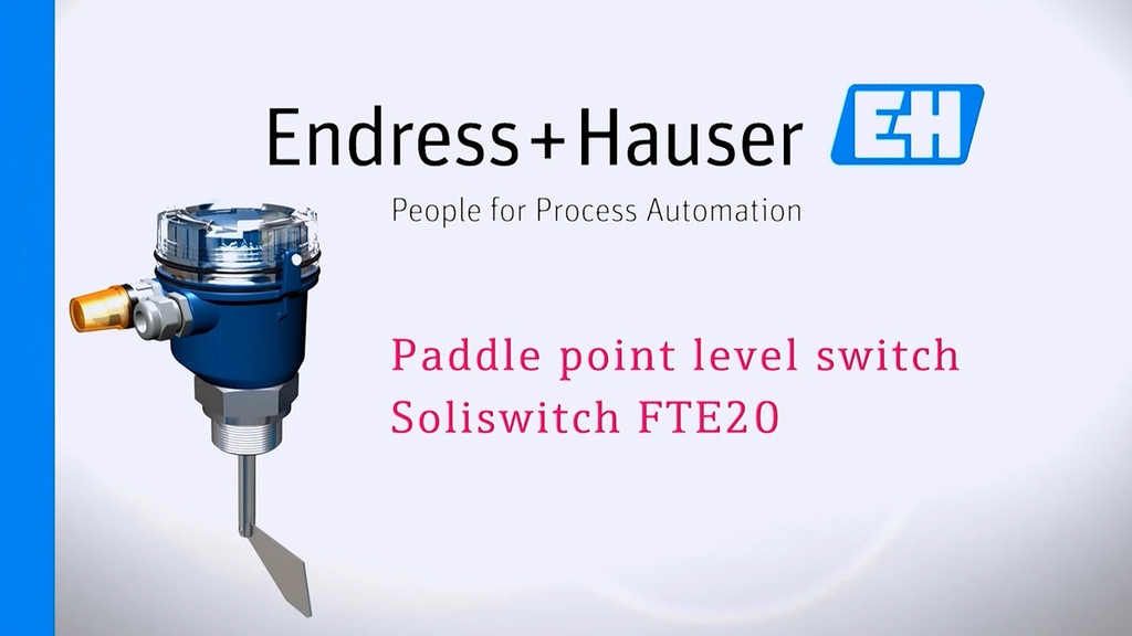 Level switch FTE20, easy, robust, cost-effective | Endress+Hauser