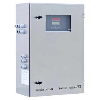 Stamolys CA71MN online analyzer for manganese replaces manual cuvette tests. Stamolys CA71MN - Analyzer for the determination of diluted manganese in drinking or mineral water