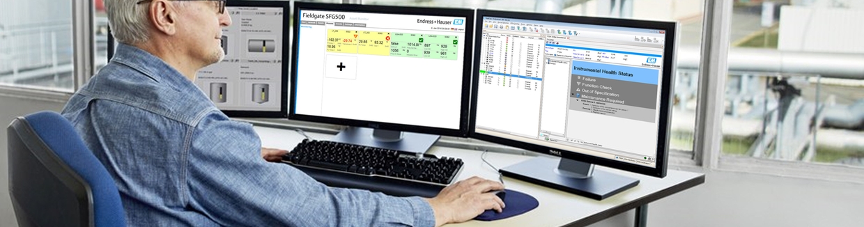 Quick and simple access to field device and network data