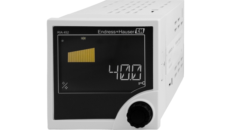 Process Meter Ria452 With Pump Control Function Endress Hauser
