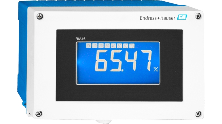 Loop Powered Process Indicator Ria16 With Field Housing Endress
