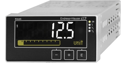 Process Meter Ria452 With Pump Control Function Endress Hauser