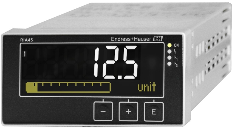 Process Panel Meter Ria45 With Control Unit Endress Hauser
