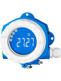 Loop-powered process indicator RIA14 for field installation