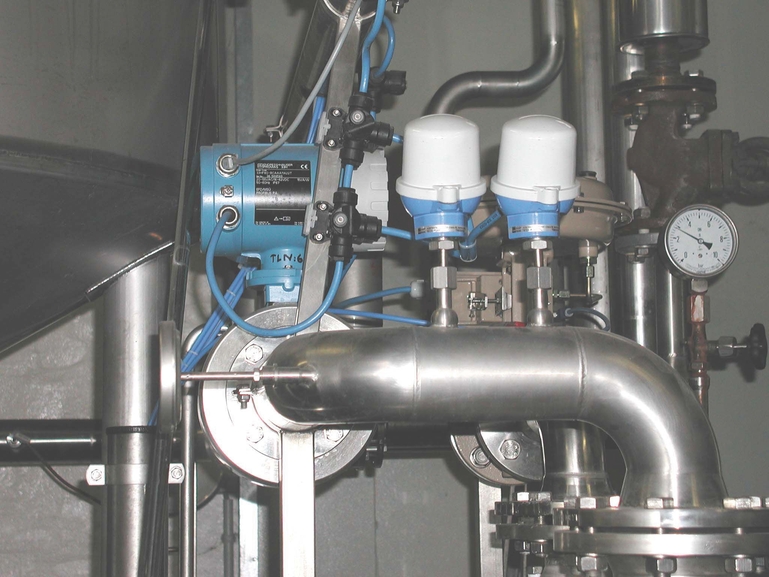 Temperaturmessung im CIP-Prozess Temperaturmessung im CIP-Prozess