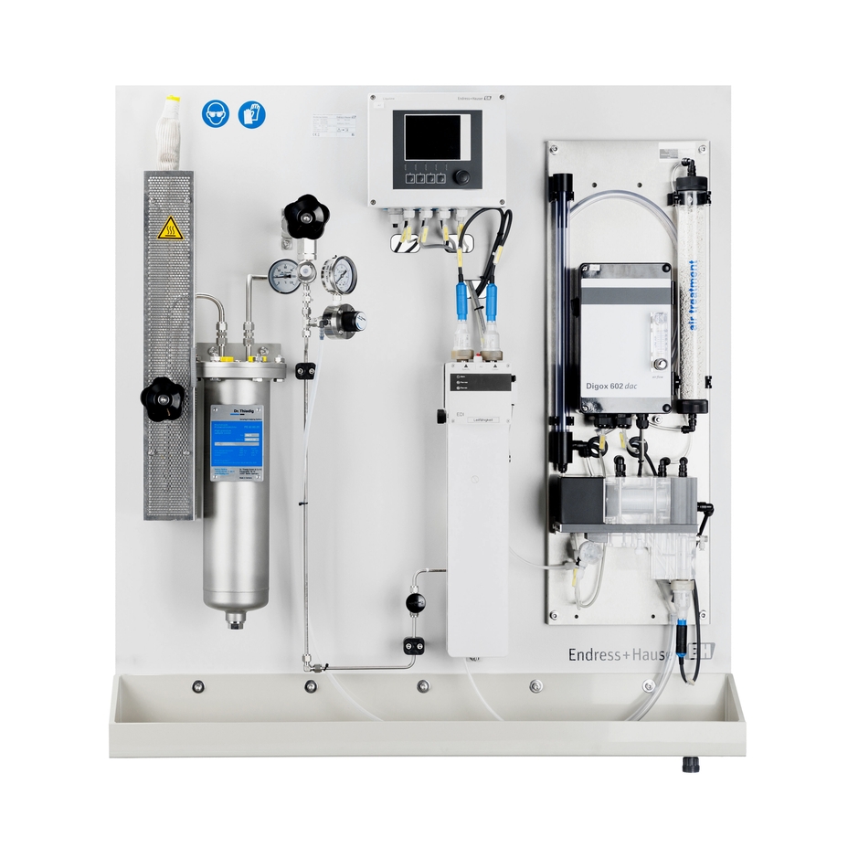 SWAS panels monitor all critical parameters in steam generation