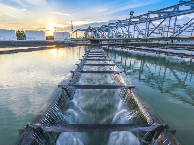 Sewage plant