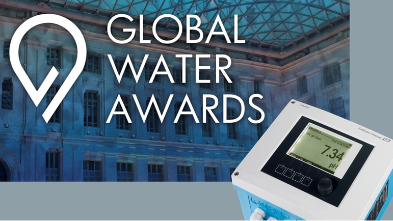 Nominiert für den Global Water Award 2018: Endress+Hauser auf der Auswahlliste des renommierten Branchenpreises