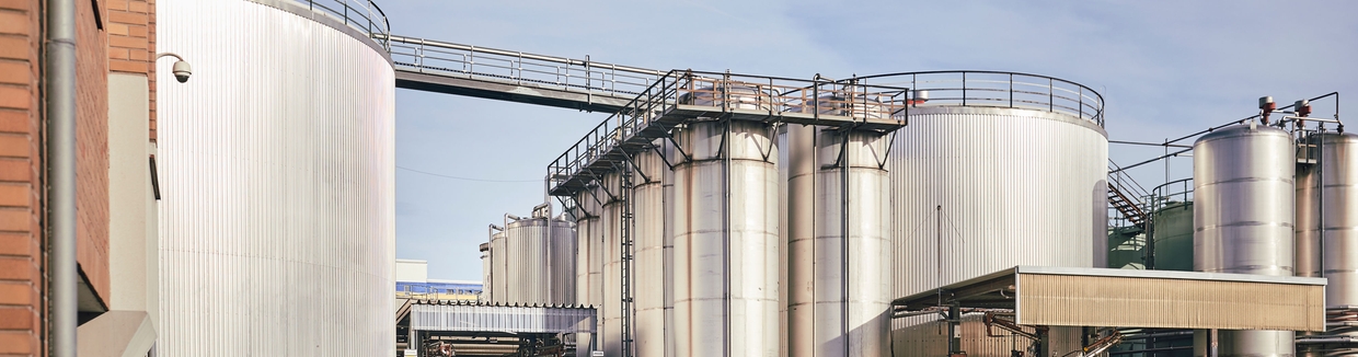 Tankstandmessung in der Lebensmittel- und Getränkeindustrie