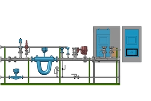 LNG custody transfer loading skid