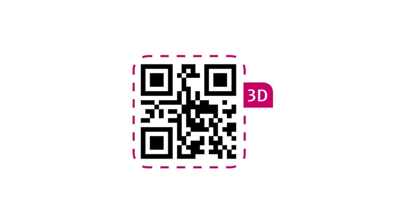 3D QR code for t-mass F/I 300/500