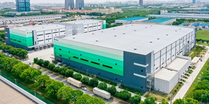 Neues Logistikzentrum in Suzhou, China.