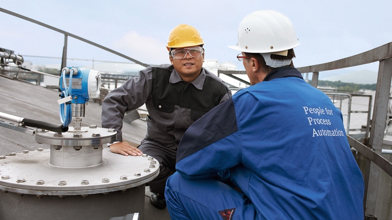 Tankstandmessung in der Öl- und Gasindustrie