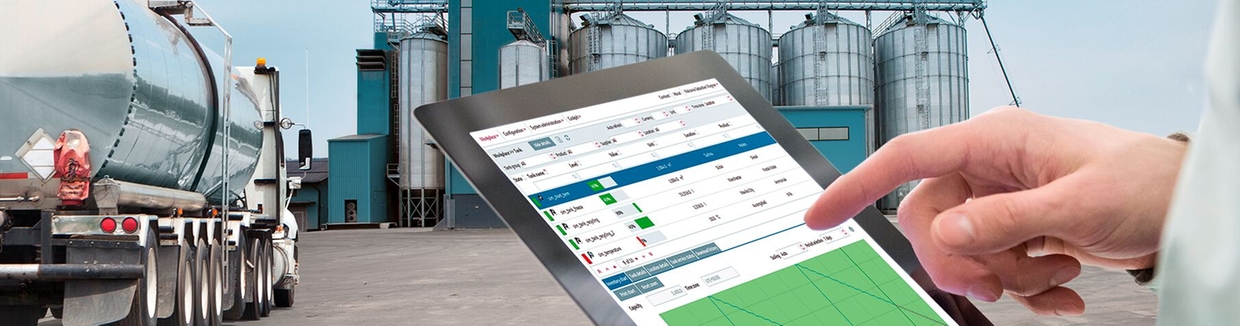 Inventory monitoring of liquids in the Food and Beverage industry