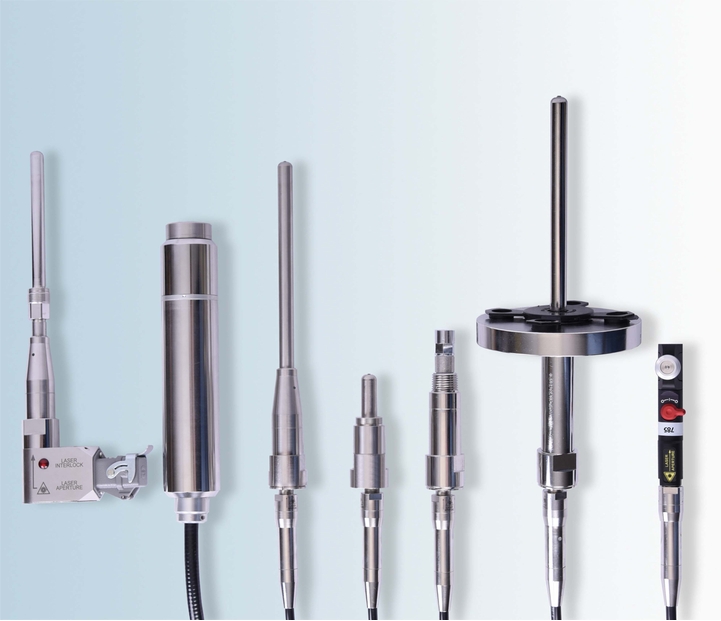 Produktpalette der Raman-Sonden von Endress+Hauser