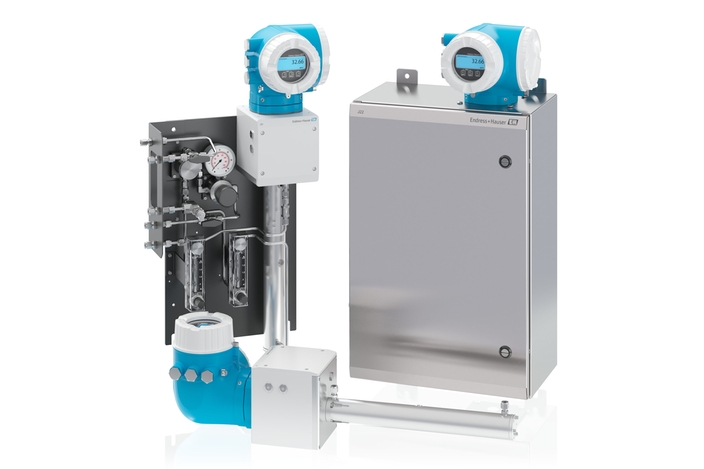 H2O analyzer for glycol dehydration