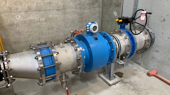 Promag W x 0DN installation at North East Water raw water pump station