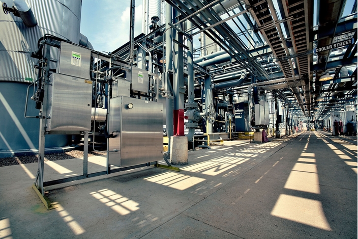TDLAS-Gasanalysator installiert in einer Anlage