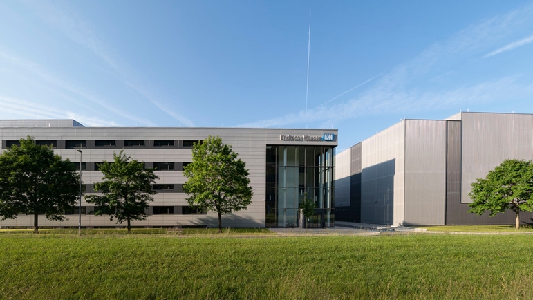 New buildings in Maulburg, Germany.