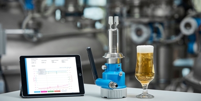 Der Fermentation Monitor QWX43 überwacht automatisch alle Parameter im Gärprozess von Bier