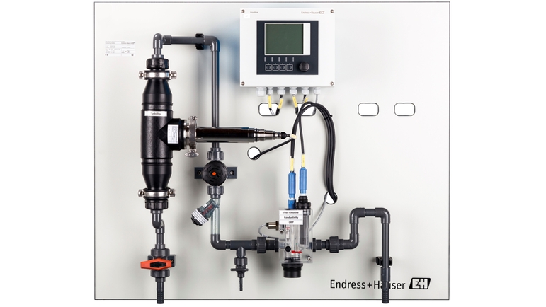 Reliable process water monitoring systems from Endress+Hauser