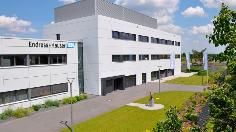 Neue Gebäude bei Endress+Hauser in Stahnsdorf