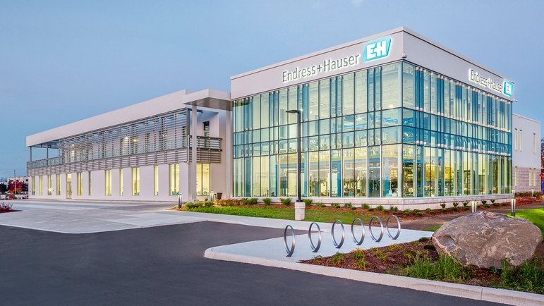 Das neue Kunden- und Schulungszentrum von Endress+Hauser im kanadischen Burlington/Ontario.