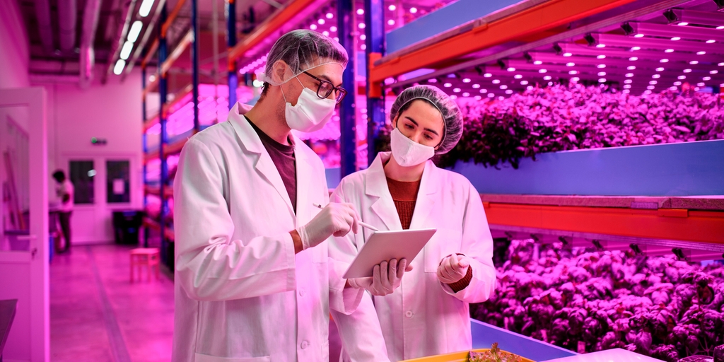 pH- und Leitfähigkeitsmessung in einer smarten Vertical Farming Anlage garantiert beste Erträge