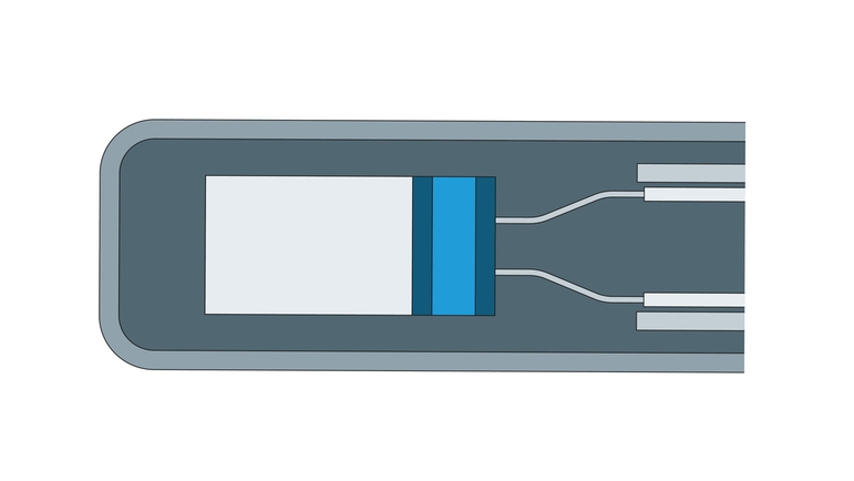 iTHERM StrongSens Temperatursensor integriert im Thermometer TM411