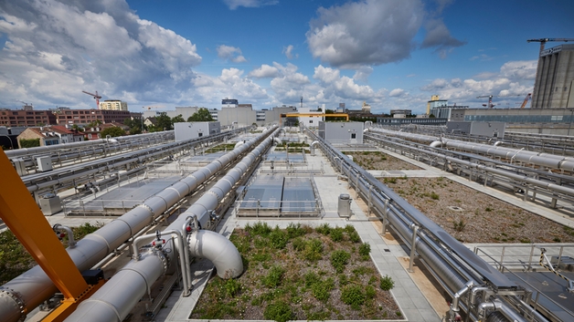 SBR wasterwater treatment plant Basel, Switzerland
