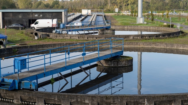 Wastewater treatment at Belgium