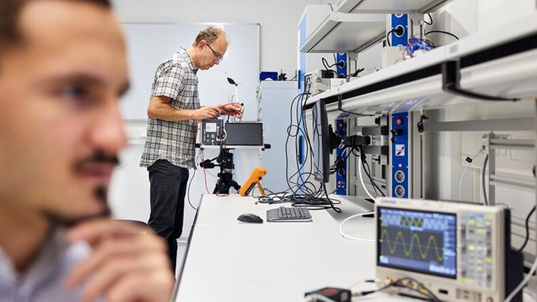 The Endress+Hauser innovation hub in Freiburg is working on sensor and automation solutions.
