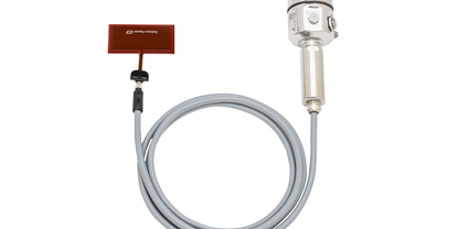 Kapazitive Single-Use-Schaumdetektion mit Liquicap FTZ61 und dem selbstklebenden Sensor FZZ61