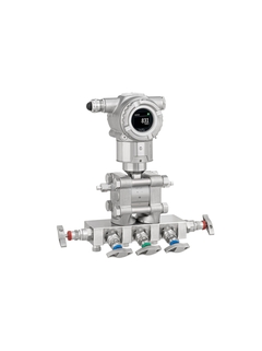 Deltabar PMD50, Ventilblock, Edelstahl-Gehäuse