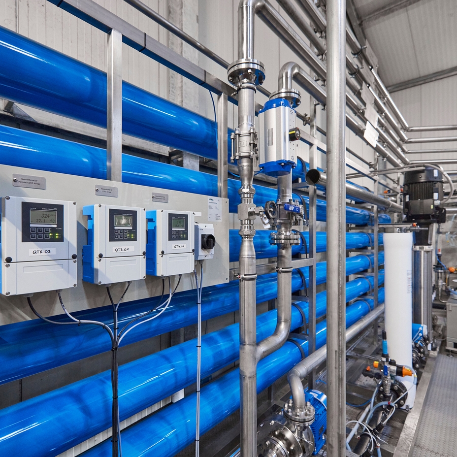 Umkehrosmose zur Sicherung der Qualität bei der Wasseraufbereitung